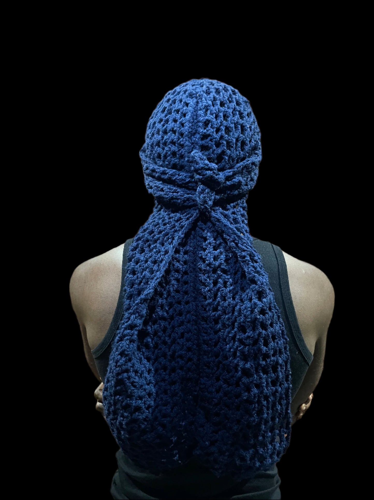EXTRA LONG 'Our Crown' Crotchet Durag