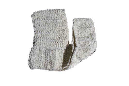 HANDMADE AGD CROTCHET HOODED SCARF